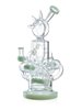 elegant epic sophisticated recycler bong mike green side