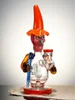 Lookah Rig 9.4" Cool Mystic Wizard Dab Rig, Colors: Yellow, 6 image Lookah Rig 9.4" Cool Mystic Wizard Dab Rig, Colors: Yellow, 6 image