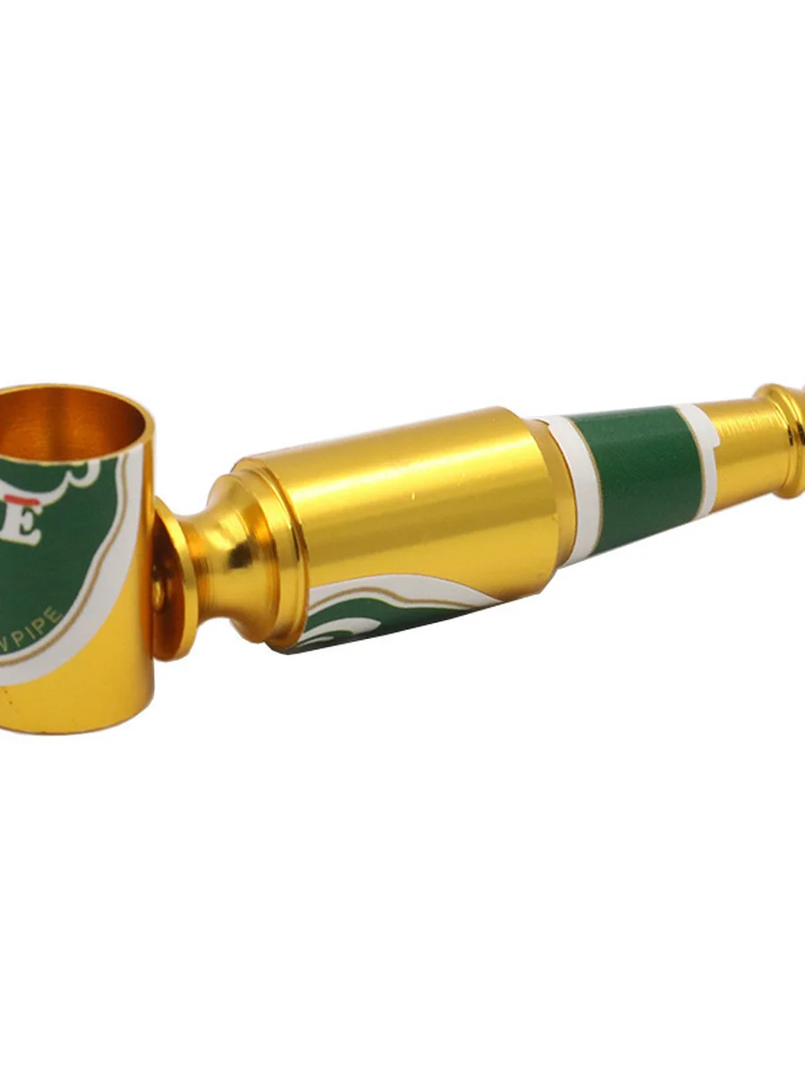 Metal Beer Bottle Pipe Metal Beer Bottle Pipe