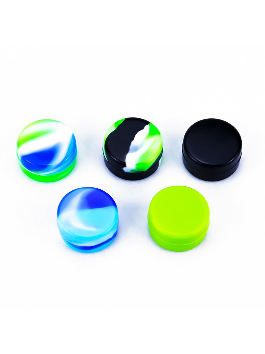 5pcs 3ml Round Silicone Container Detail2