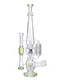 unique weapon cool tall gun bong clear green front
