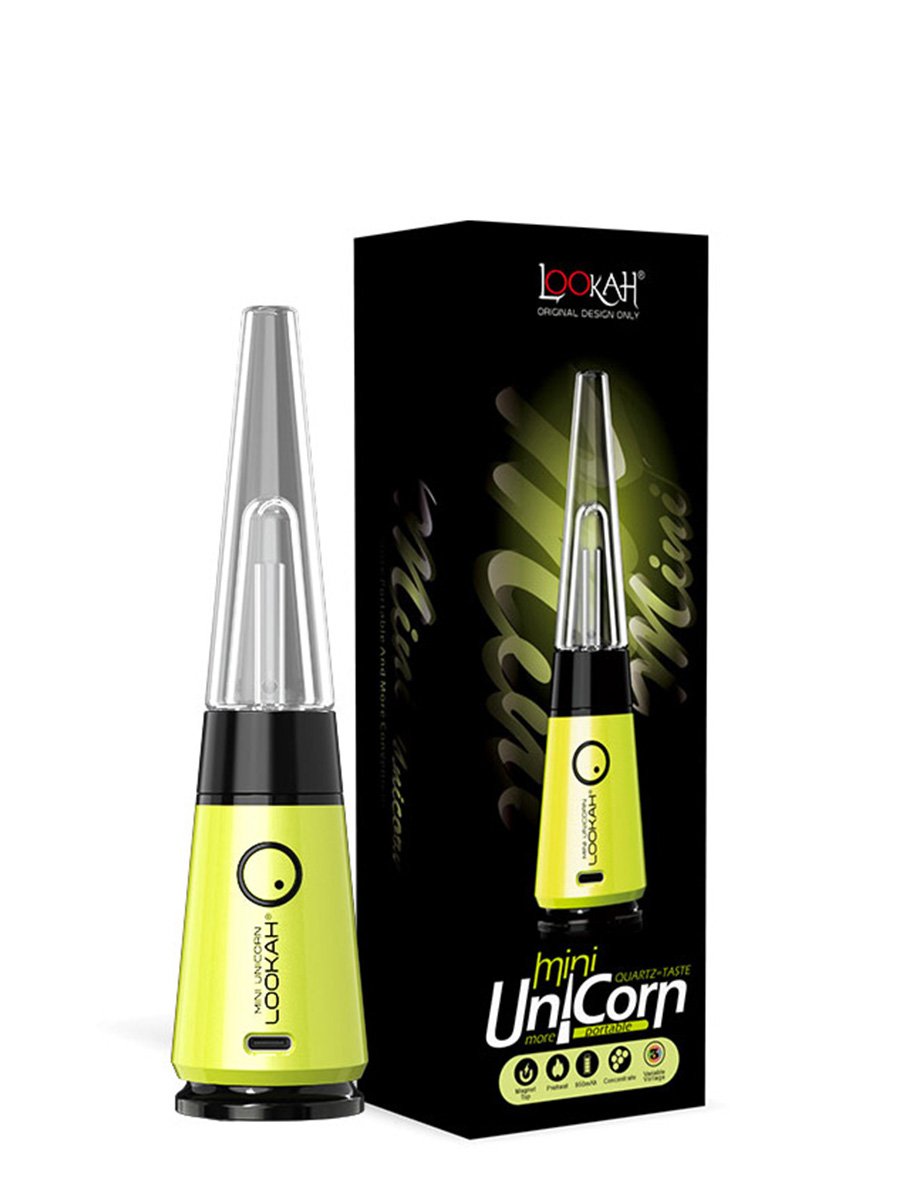 LOOKAH Unicorn Mini Electric Dab Rig Neon Green