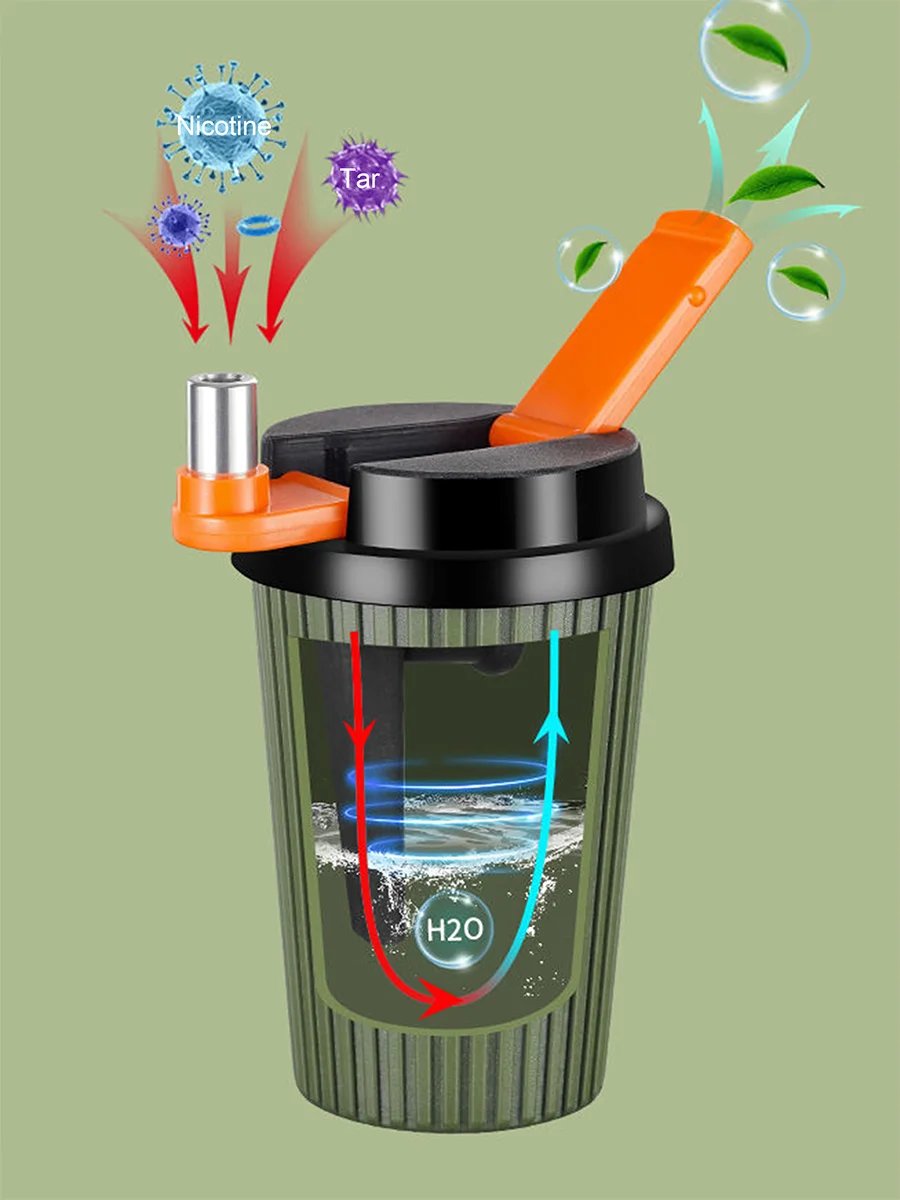 Multi-Functional Filter Hookah Cup