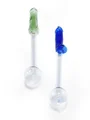 2PCS Colorful Genitals  Glass Hand Pipes