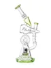 romantic cute arrow of love bong clear green romantic cute arrow of love bong clear green