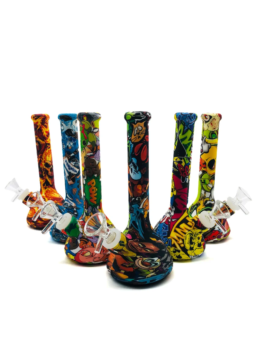 Small Beaker Silicone Bong Small Beaker Silicone Bong