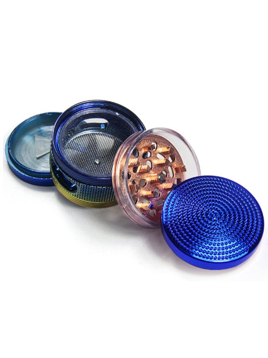 Rainbow Color Zinc Alloy Herb Grinder3 Rainbow Color Zinc Alloy Herb Grinder3