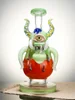 Green One-Eyed Big-Bellied Monster Glass Water Pipe Green One-Eyed Big-Bellied Monster Glass Water Pipe