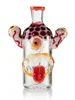 Triple-Eyed Monster Head Ash Catcher, Colors: Orange Triple-Eyed Monster Head Ash Catcher, Colors: Orange