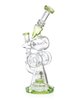 romantic cute arrow of love bong clear green back romantic cute arrow of love bong clear green back