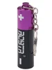 Keychain Battery Shaped Smoking Pipe, 5 image