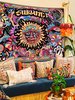Sun Mushroom Tapestry, Size: 37.40x28.74inch, 7 image Sun Mushroom Tapestry, Size: 37.40x28.74inch, 7 image