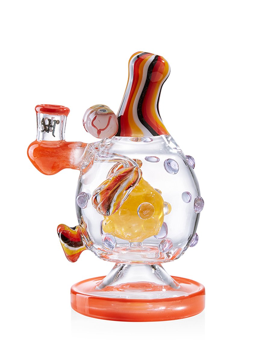 Rainbow Ball Bong, Colors: Orange, 2 image Rainbow Ball Bong, Colors: Orange, 2 image