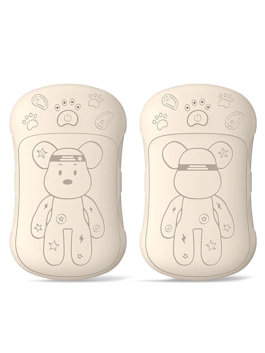 Fortune Bear Magnetic 2-in-1 Dual-Sided Rechargeable Hand Warmers4 Fortune Bear Magnetic 2-in-1 Dual-Sided Rechargeable Hand Warmers4