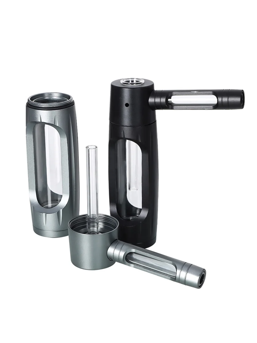 Metal And Glass Bubbler Pipe3Metal And Glass Bubbler Pipe4 Metal And Glass Bubbler Pipe3Metal And Glass Bubbler Pipe4