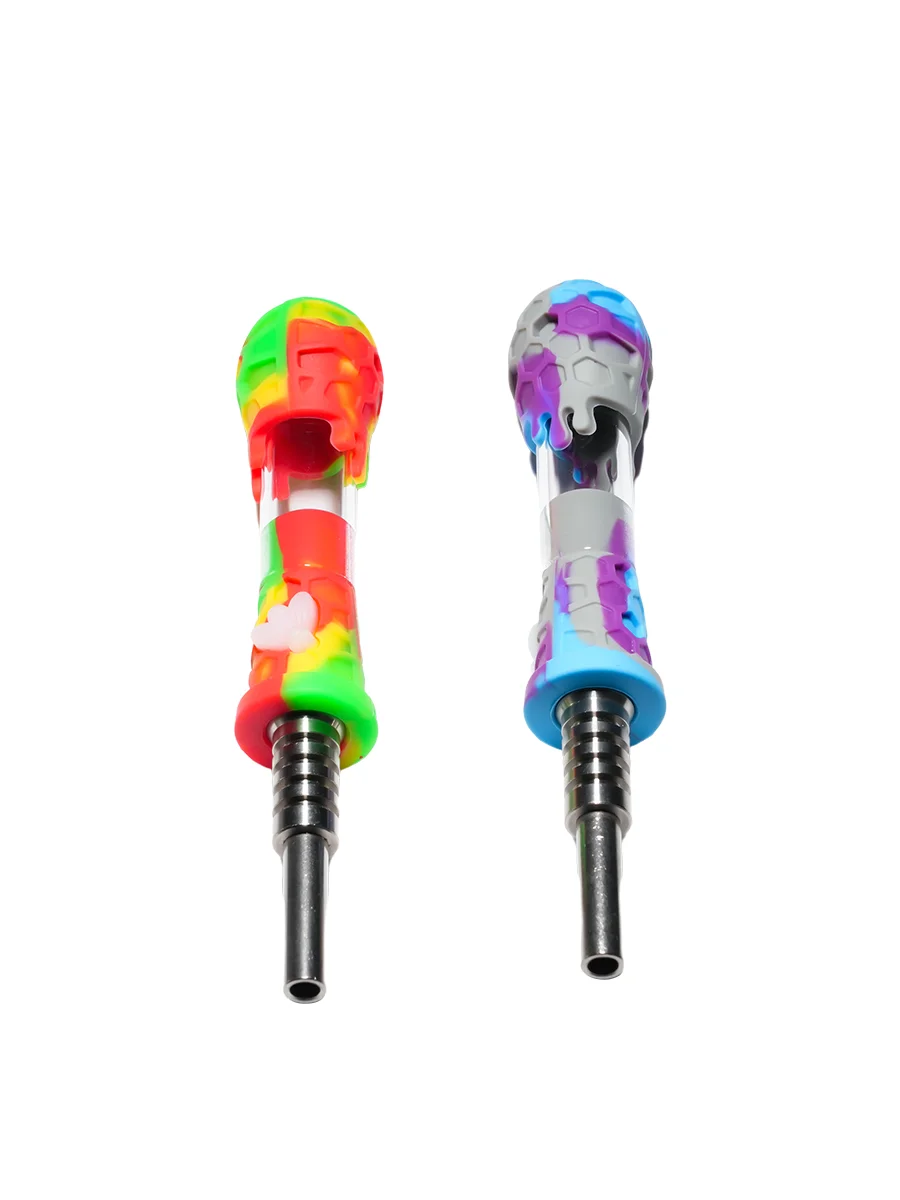 4-in-1 Silicone Nectar Collector Pipe Kit3