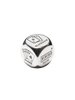 1PCS Stainless Steel Poker Dice 5 1PCS Stainless Steel Poker Dice 5