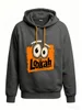 Lookah 420 Crazy Smoking Skull Blended fabric Hoodie, T-Shirt Size: M, 2 image Lookah 420 Crazy Smoking Skull Blended fabric Hoodie, T-Shirt Size: M, 2 image