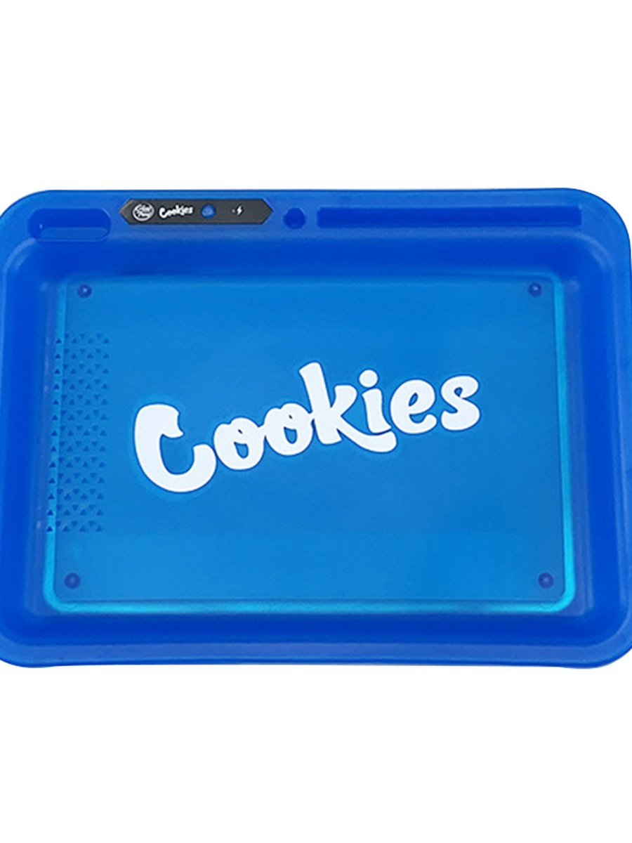 Rounded Corner LED Light-Up Rolling Tray