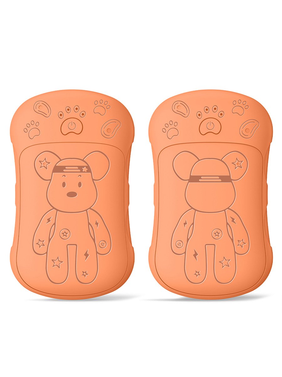Fortune Bear Magnetic 2-in-1 Dual-Sided Rechargeable Hand Warmers, Color: Pink, 4 image Fortune Bear Magnetic 2-in-1 Dual-Sided Rechargeable Hand Warmers, Color: Pink, 4 image