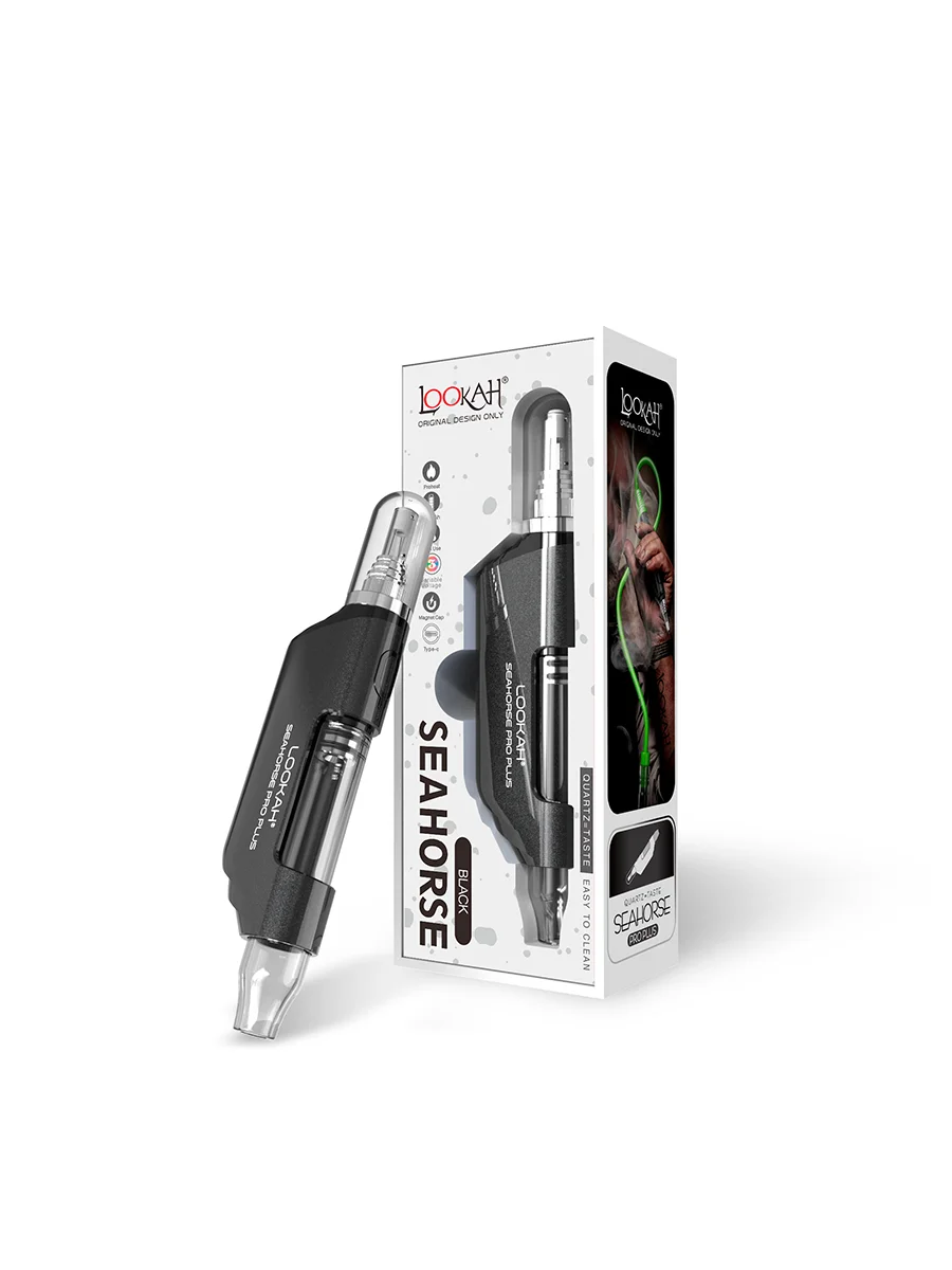 LOOKAH Seahorse Pro Plus Best Electric Nectar Collector Wax pen & Dab Pen, Color: Orange-Black Spatter LOOKAH Seahorse Pro Plus Best Electric Nectar Collector Wax pen & Dab Pen, Color: Orange-Black Spatter