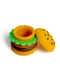 5ml Hamburger Silicone Wax Container Main