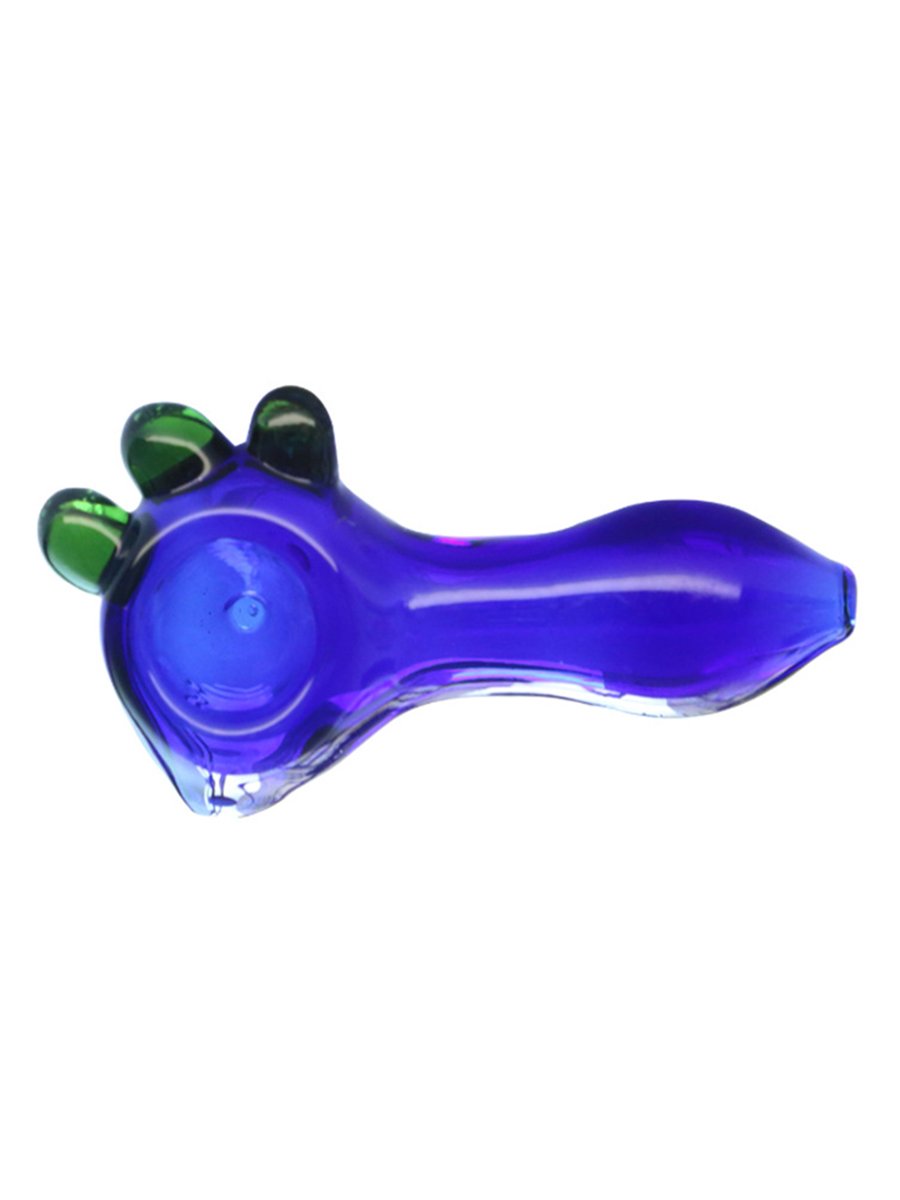 Three-eared Monster Glass Pipe, 2 image Three-eared Monster Glass Pipe, 2 image