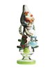Lookah Bong 10.5 " Cool Skull Bone Glass Bong - Orange, Colors: Orange, 7 image
