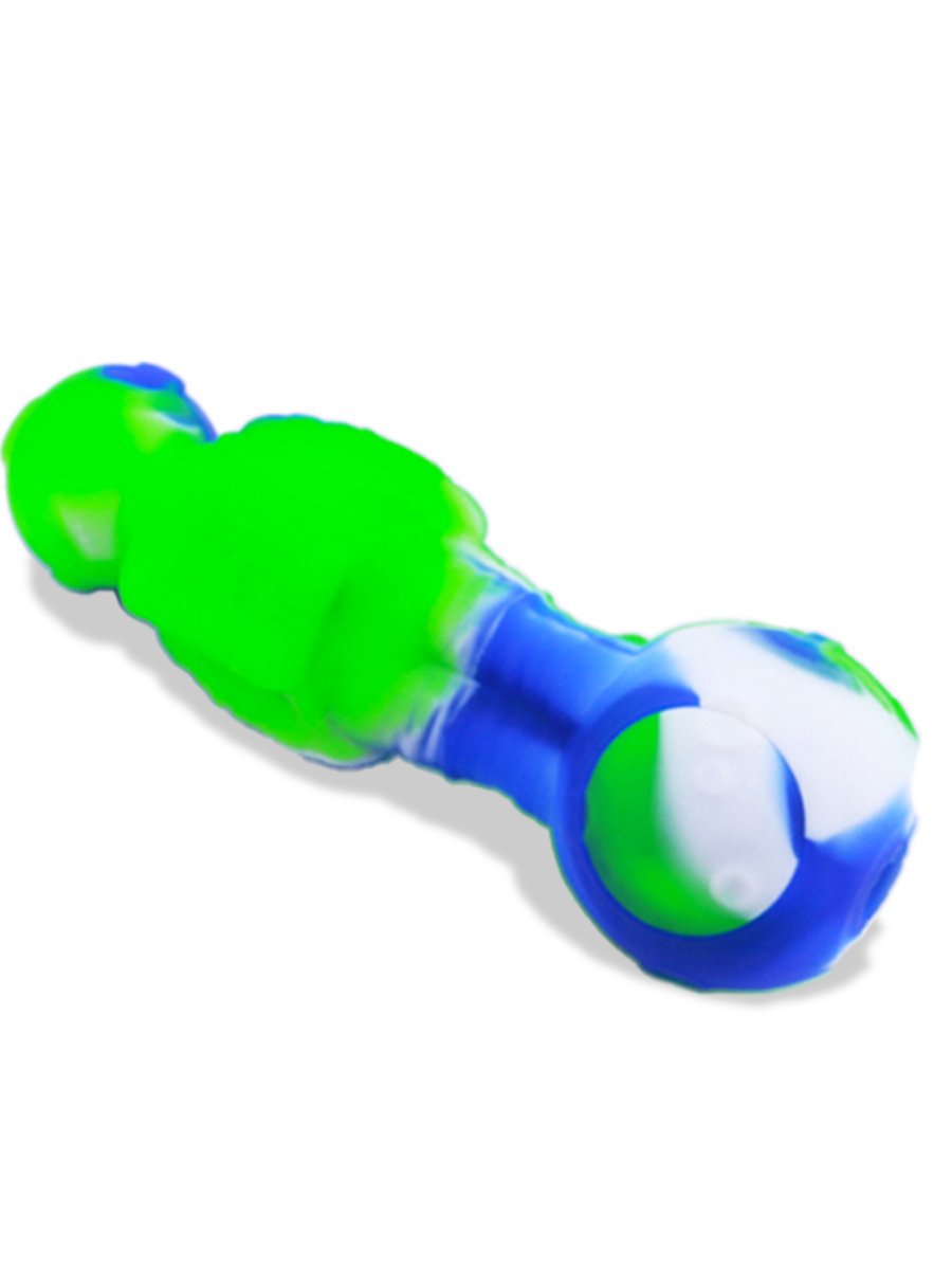 Green and Blue Astronaut Glass Pipe, Color: red-green, 11 image Green and Blue Astronaut Glass Pipe, Color: red-green, 11 image