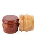 4-Plyers Wood Gumwood Two-Color Zinc Alloy Drums Herb Grinder 4-Plyers Wood Gumwood Two-Color Zinc Alloy Drums Herb Grinder