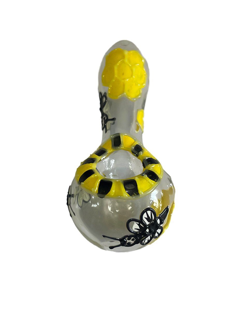 Bees Pick Yellow Flower Pipe2 Bees Pick Yellow Flower Pipe2