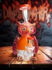 Lookah Rig 7" Mini Nerdy Owl Dab Rig - Orange, Colors: Orange Lookah Rig 7" Mini Nerdy Owl Dab Rig - Orange, Colors: Orange