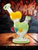 8-inch-cute-heart-shaped-glass-dab-rig-green 8-inch-cute-heart-shaped-glass-dab-rig-green
