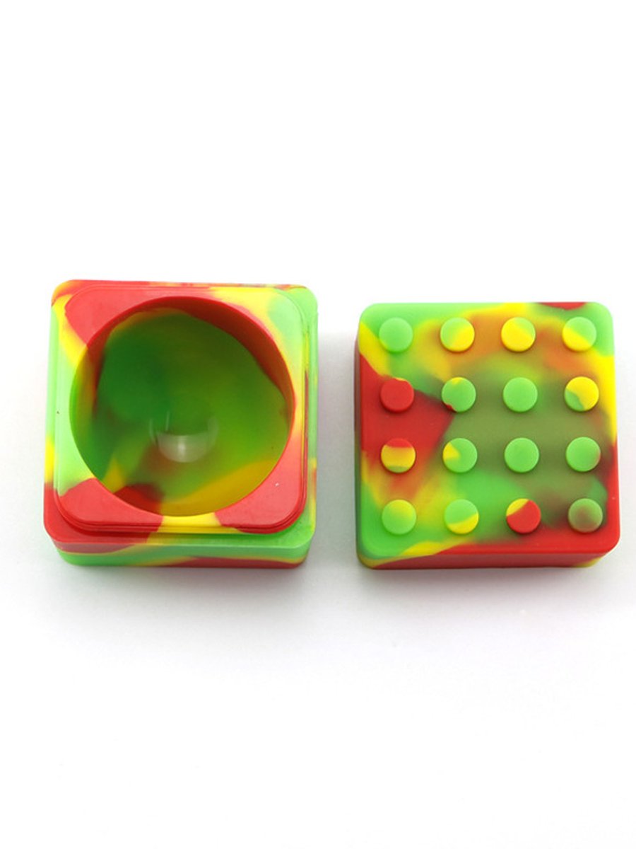 Square Silicone Container, 2 image Square Silicone Container, 2 image