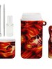 Silicone Glass Smoking Pipe Kit, 7 image Silicone Glass Smoking Pipe Kit, 7 image