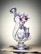 Lookah Bong  9&quot; Cool Recycler Beast Water Pipe purple