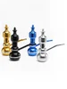 Creative Dual-Purpose Incense Burner Metal Pipe, Color: Blue Creative Dual-Purpose Incense Burner Metal Pipe, Color: Blue