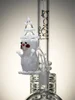 14MM Male 90° Snowman Quartz Dab Nail with Carb Cap