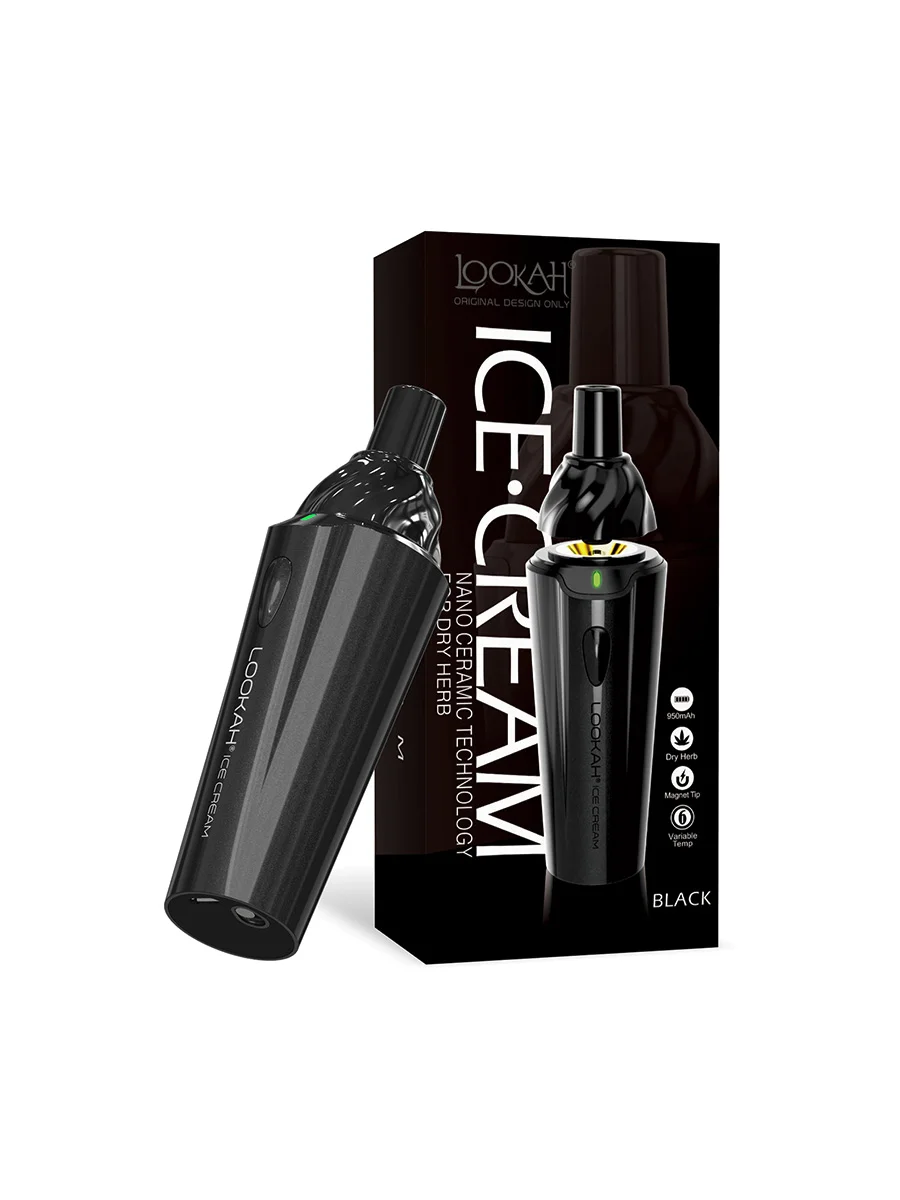LOOKAH Ice Cream Weed Pen Black LOOKAH Ice Cream Weed Pen Black