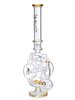Lookah Bong 21" Glass Recycler Super Filtration Ice Water Pipe - Clear Black, Colors: Clear Black, 8 image Lookah Bong 21" Glass Recycler Super Filtration Ice Water Pipe - Clear Black, Colors: Clear Black, 8 image