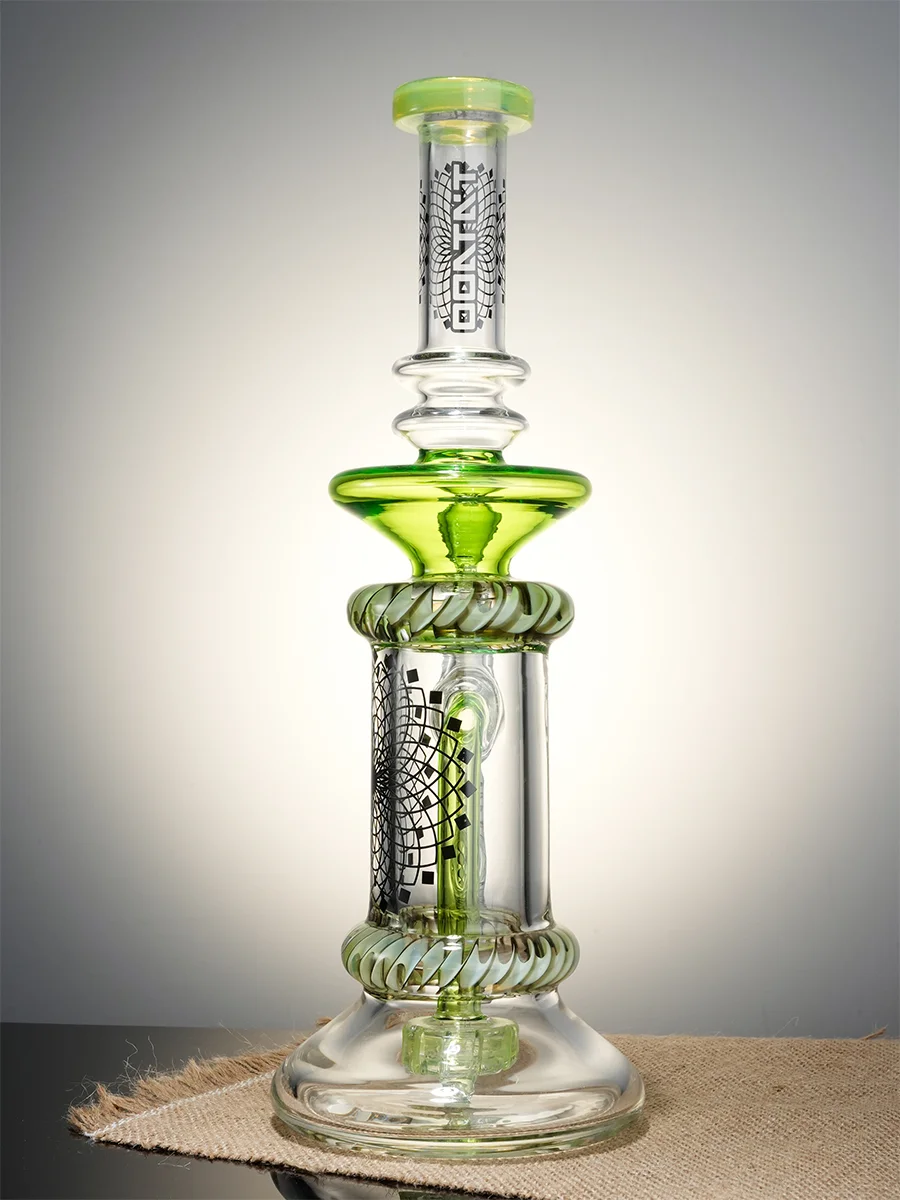 Lookah Bong 11.5" Steampunk Tattoo Hourglass Water Pipe5 Lookah Bong 11.5" Steampunk Tattoo Hourglass Water Pipe5