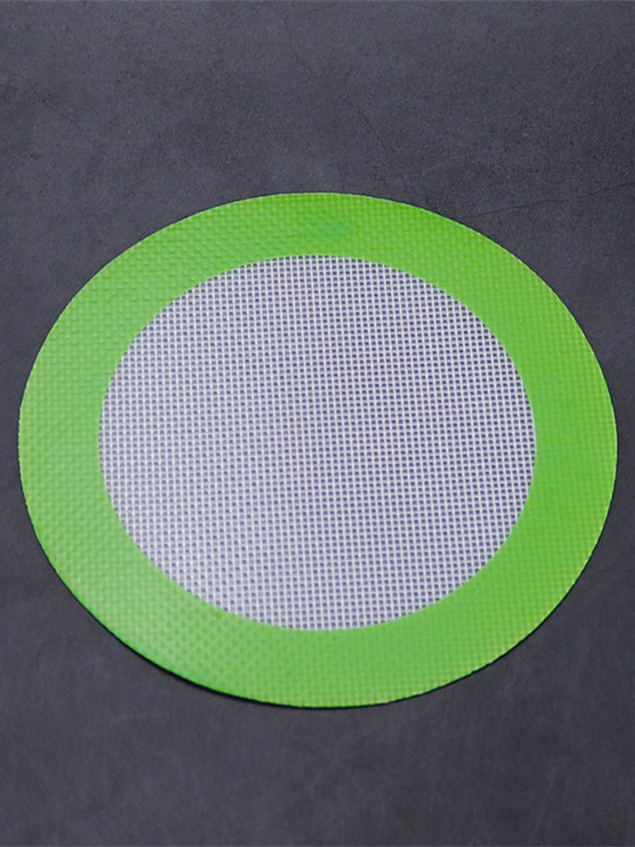 Circular Silicone Dab Mat, Size: S, 3 image Circular Silicone Dab Mat, Size: S, 3 image