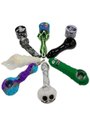 10PCS Glass Pipe and Herbal Grinder Kits