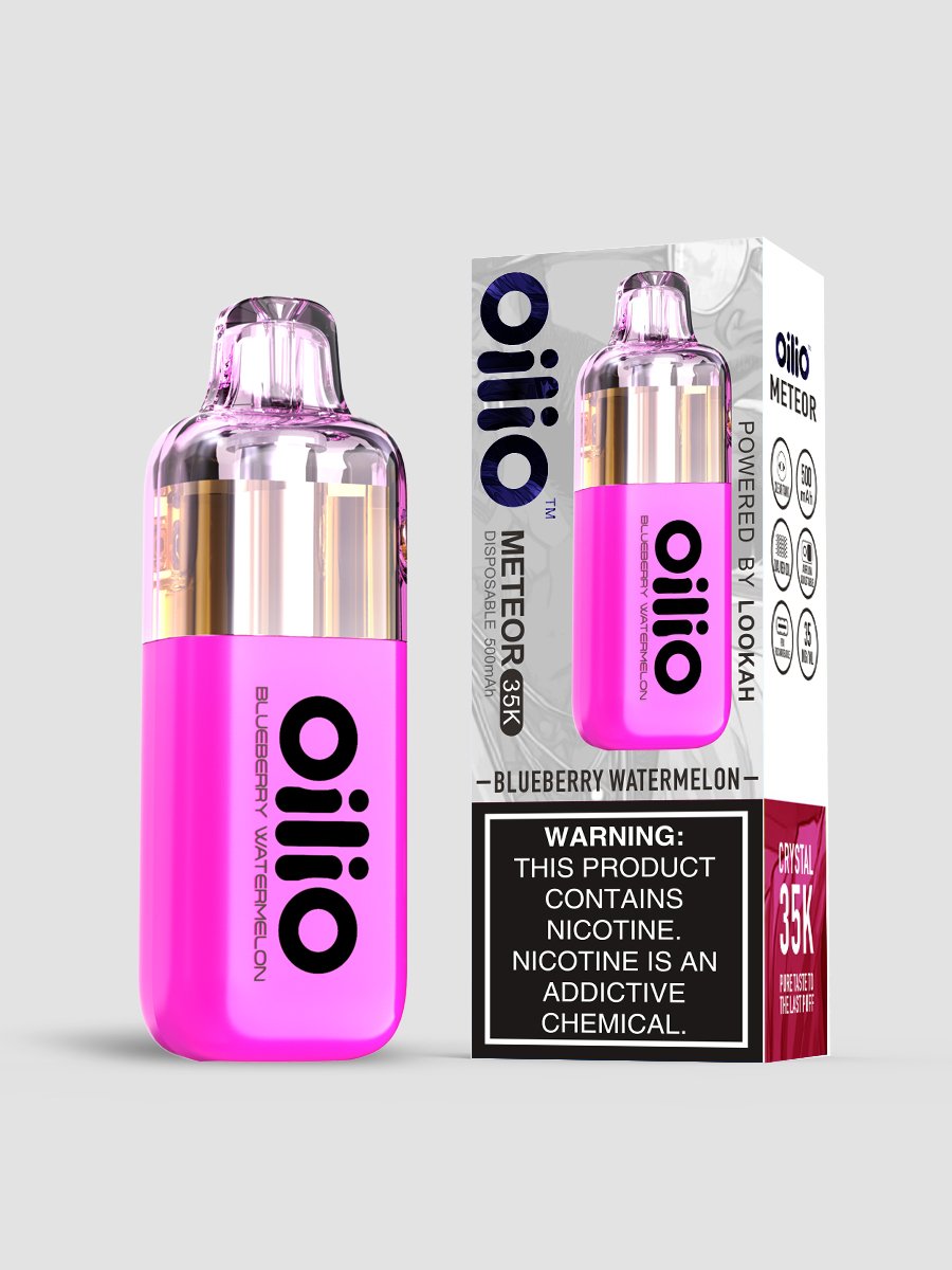 OiliO Meteor Refillable POD disposable vape - 3.5% salt nic, 3.5K puffs, 15 flavors, Taste: Iced Mint, 6 image OiliO Meteor Refillable POD disposable vape - 3.5% salt nic, 3.5K puffs, 15 flavors, Taste: Iced Mint, 6 image