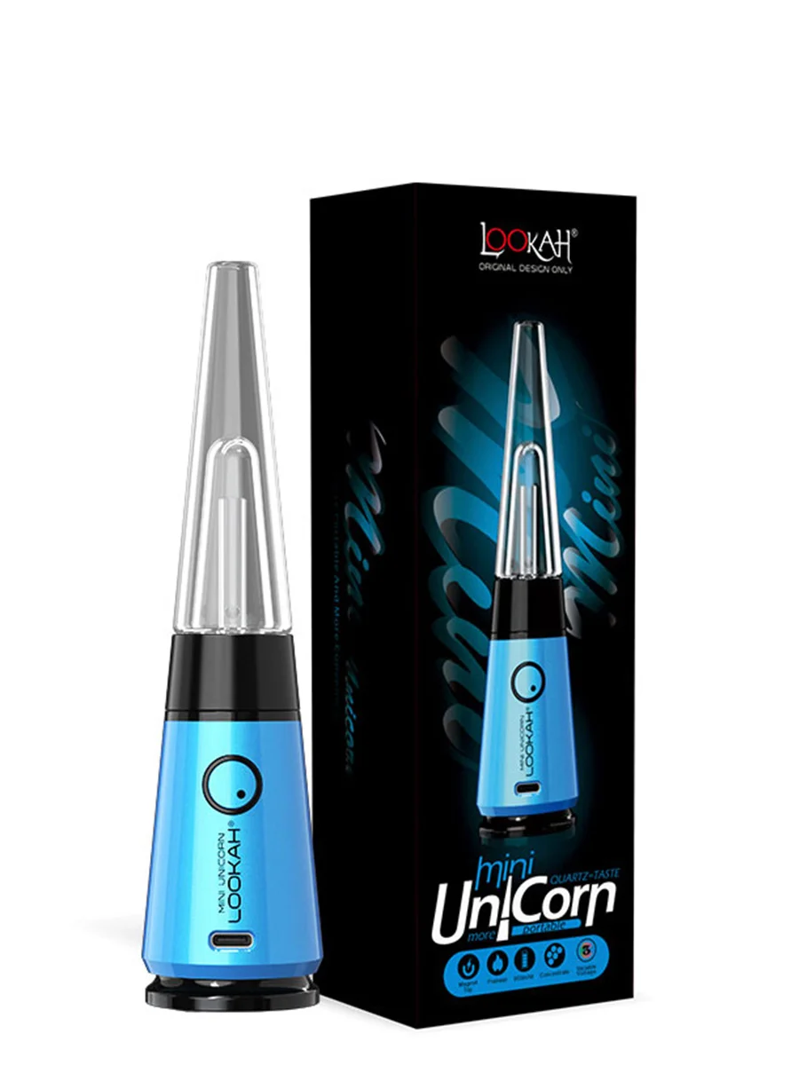 LOOKAH Unicorn Mini Electric Dab Rig Blue