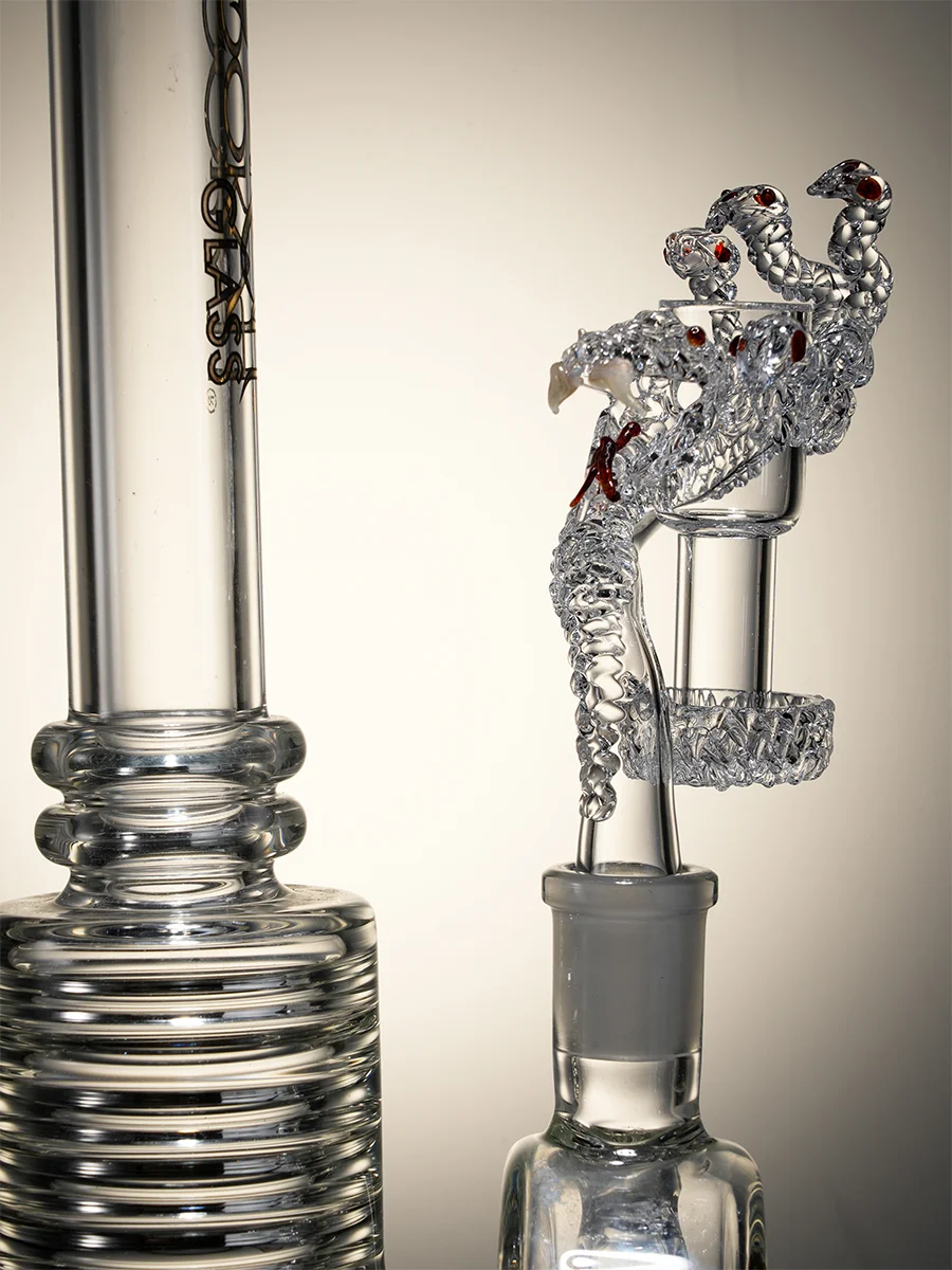 14MM Male 90° Cool Hydra Inspired Quartz Banger, 13 image 14MM Male 90° Cool Hydra Inspired Quartz Banger, 13 image