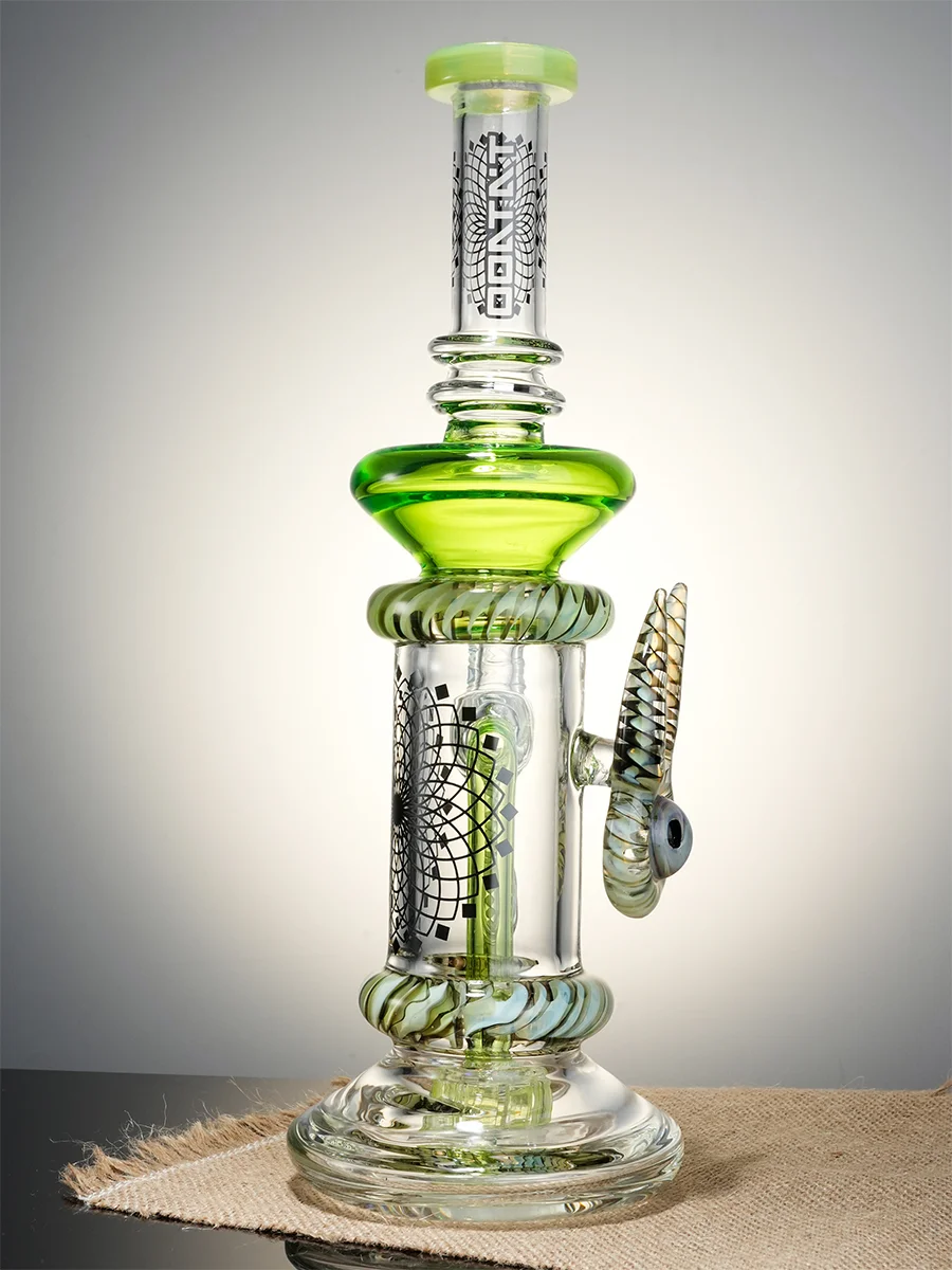 Cool Octopus Eye Straight Glass Water Pipe7 Cool Octopus Eye Straight Glass Water Pipe7