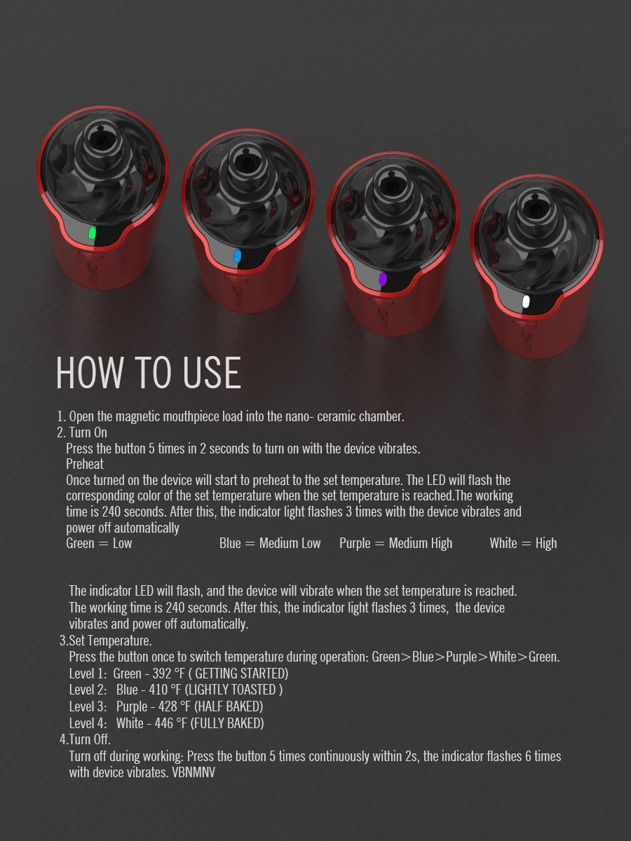LOOKAH Ice Cream Best Portable Dry Herb Vaporizer for Beginners LOOKAH Ice Cream Best Portable Dry Herb Vaporizer for Beginners