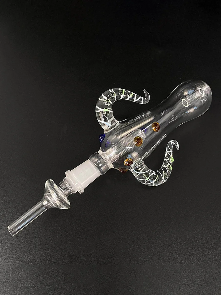 Bull Horn Glass Nectar Collector Kit3 Bull Horn Glass Nectar Collector Kit3