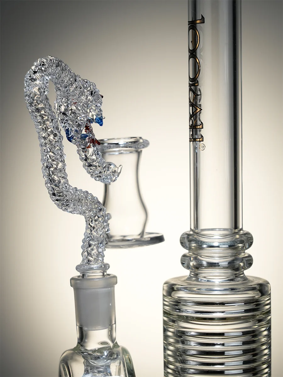 14MM Snake-Shaped Terp Slurper Quartz Banger 14MM Snake-Shaped Terp Slurper Quartz Banger